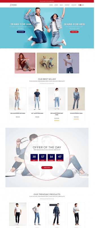 Έτοιμο eShop - Πώληση Ρούχων